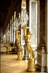 Barroco franc&ecirc;s, Galeria dos Espelhos, Pal&aacute;cio de Versalhes, Fran&ccedil;a, come&ccedil;ada em 1678