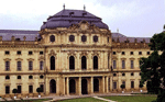 Barroco alem&atilde;o, Residenz, arquiteto J. B. Newmann, W&uuml;rzburg, 1735-42