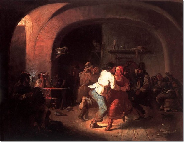 �jh�zy, Ferenc - Revellers - 1860 - Private collection