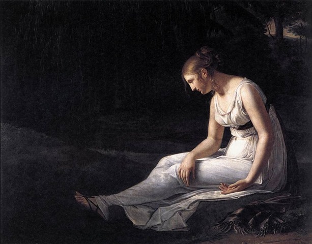 Charpentier, Constance - Melancholy - 1801 - Musée de Picardie, Amiens