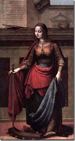 Y�nez de la Almedina, Fernando - Saint Catherine - 1505-10 - Museo del Prado, Madrid