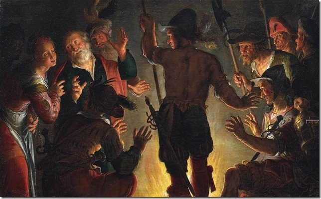 Wtewael, Peter - Denial of Peter - c.1625 - Museum ofArt,Cleveland